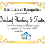 Customer Service certificate