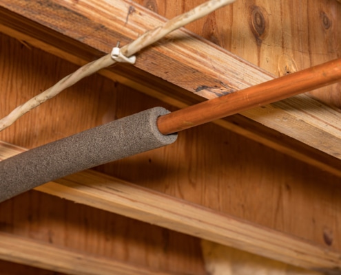 How to prevent frozen pipes in crawl spaces and basements